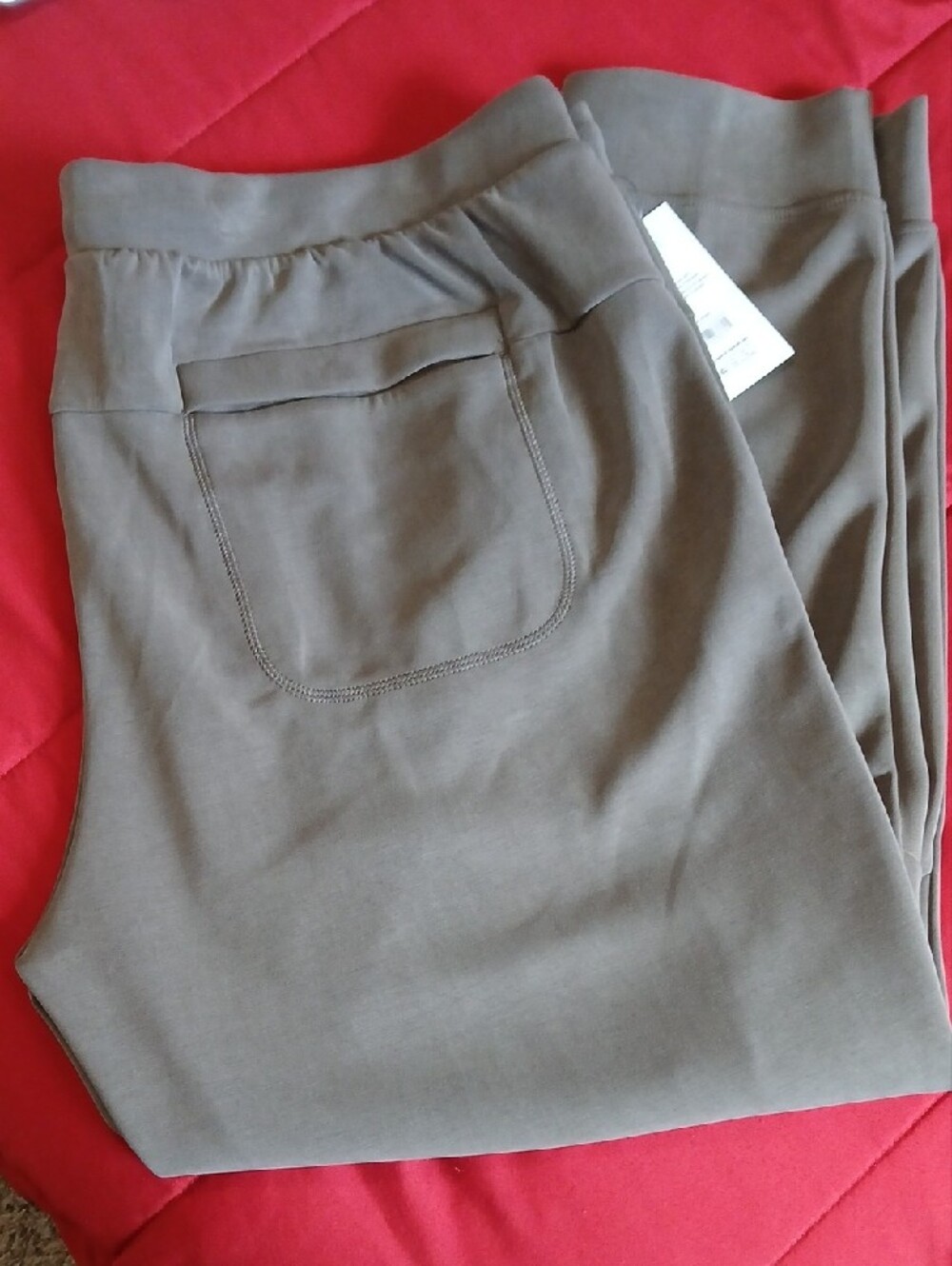 Athletic Works Men's 2X Charcoal Drawstring Joggers